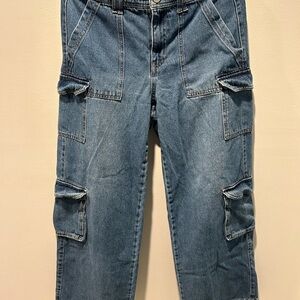 Vanilla Star Blue Cargo Jeans